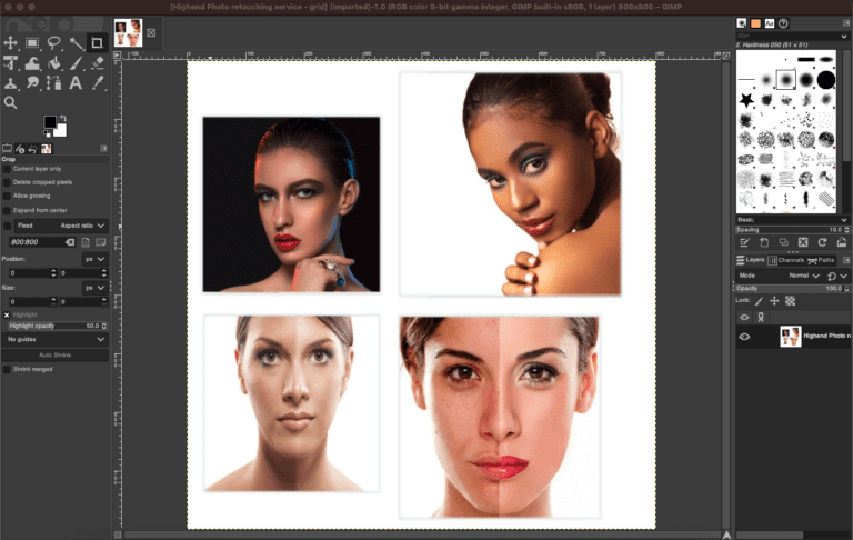 How to use Gimp for White Background Retouching on Images - Cover