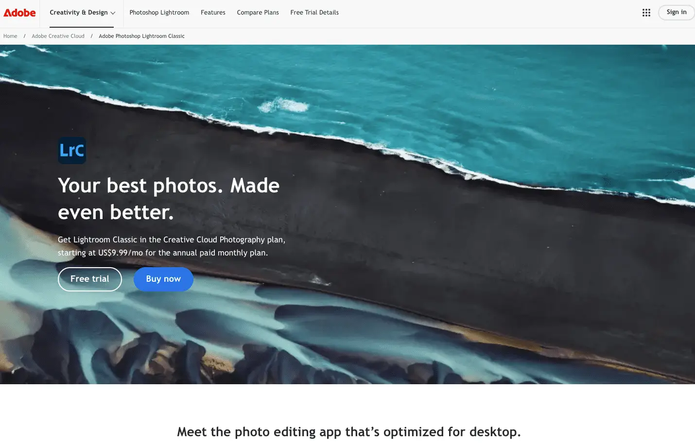 Adobe Lightroom Classic - best programs for color correcting images by Smart Clipping , best photo retouch program