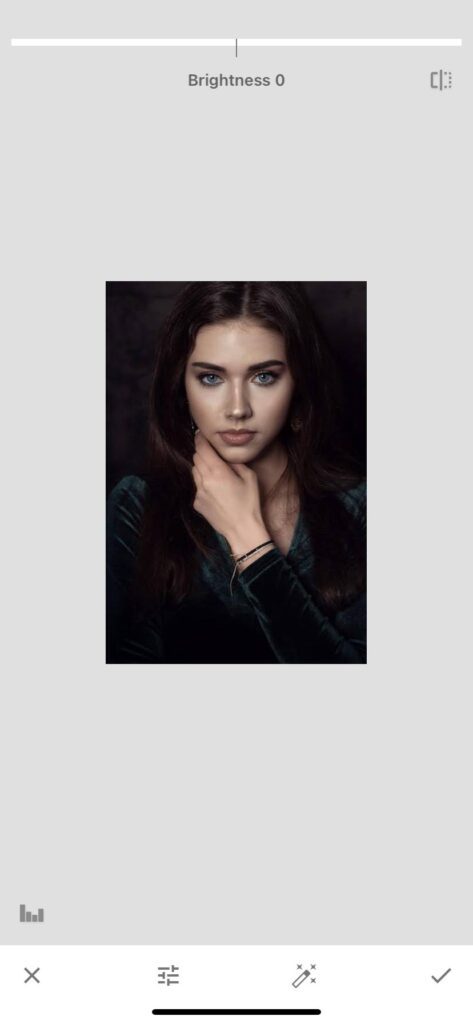 Best free App to Retouch Photos Fast and Easy (2025) 7 Tune the image and add filters in Snapseed