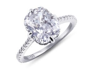 Jewlery image editing services for eCommerce in USA - Diamond ring Photo Editing - After Image