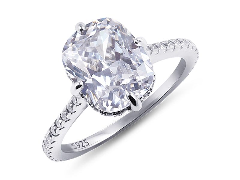 Best Jewlery Photo Retouching Services in USA 24/7 19 Jewlery image editing services for eCommerce in USA - Diamond ring Photo Editing - After Image