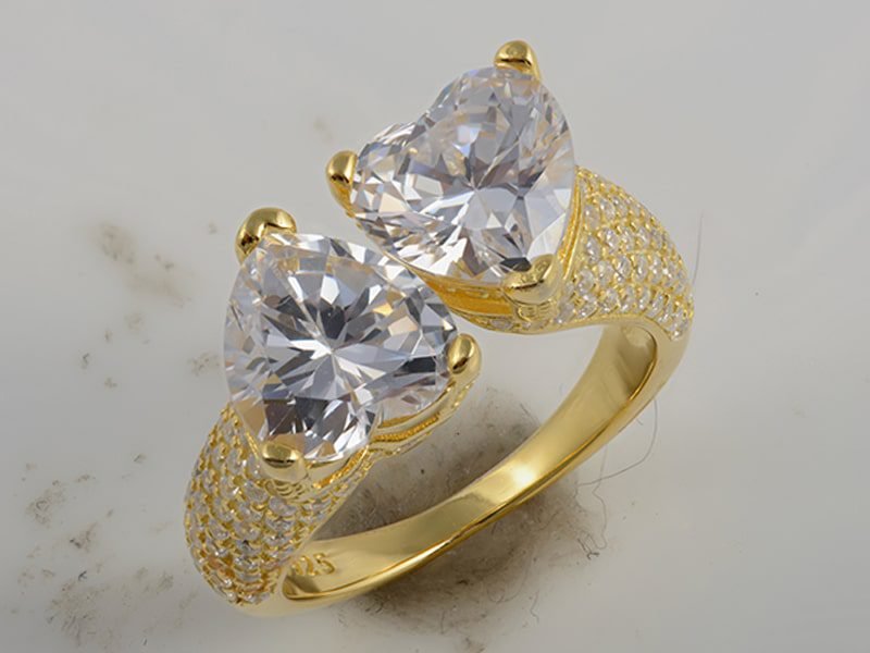 Jewlery image editing services for eCommerce in USA - Ring photo - Before Image