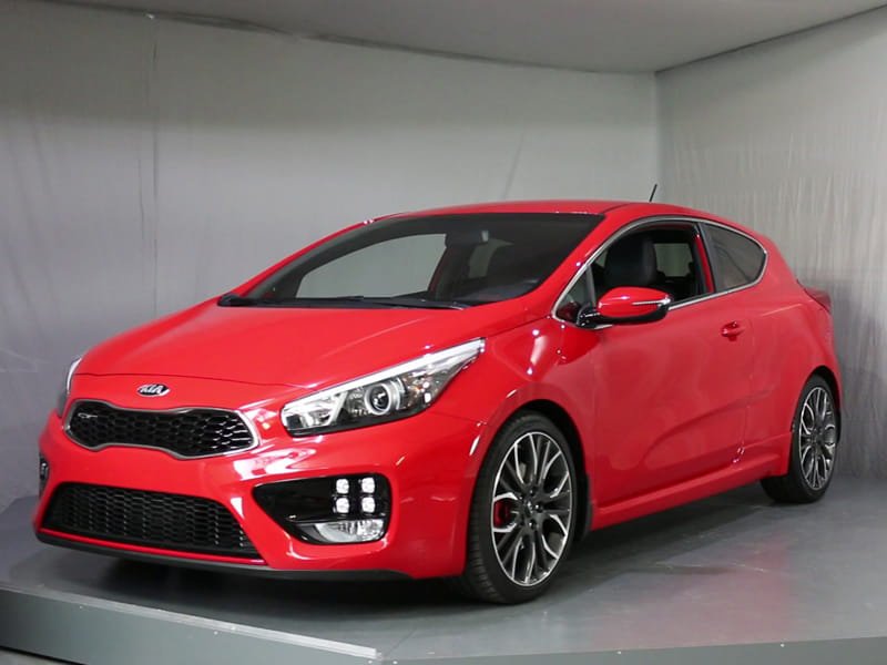 automotive photo before retouching with poor lighting